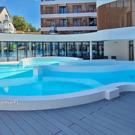 דירה Holidayhomepl Baltic Waves A320 Balkon, Sauna, Basen, Gym Gratis *