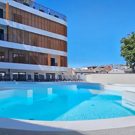 דירה Holidayhomepl Baltic Waves A320 Balkon, Sauna, Basen, Gym Gratis מידזיזדרויה