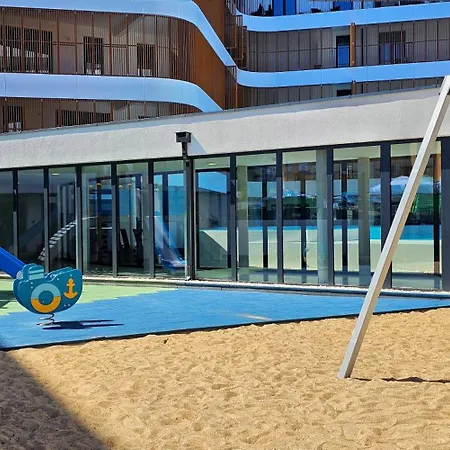 Apartment Holiday Home Baltic Waves Resort A320 Balkon, Sauna, Basen, Gym Gratis Miedzyzdroje