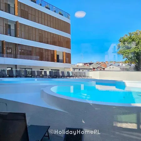 דירה Holidayhomepl Baltic Waves A320 Balkon, Sauna, Basen, Gym Gratis