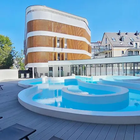 Holidayhomepl Baltic Waves A320 Balkon, Sauna, Basen, Gym Gratis *