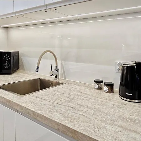 Holidayhomepl Baltic Waves A320 Balkon, Sauna, Basen, Gym Gratis מידזיזדרויה