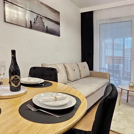 דירה Holidayhomepl Baltic Waves A320 Balkon, Sauna, Basen, Gym Gratis