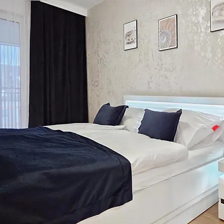 Holidayhomepl Baltic Waves A320 Balkon, Sauna, Basen, Gym Gratis דירה